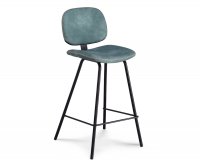 "Holly" High Metal Uphlostered Barstool